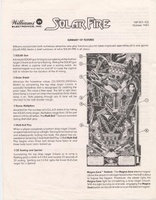 Image # 11242: Solar Fire Press Release, Page 1