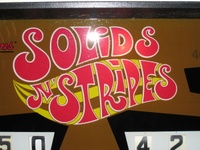 Image # 40829: Solids N Stripes Backglass - Detail