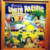 Image # 7520: South Pacific Backglass