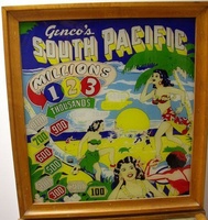 Image # 15131: South Pacific Backglass
