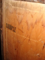 Image # 40599: Southern Belle Sample Game - Cabinet - Bottom 
(Serial number 7716.)