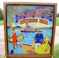 Image # 10631: Southern Belle Backglass