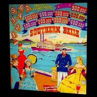 Image # 18908: Southern Belle Backglass