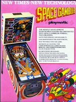 Image # 3329: Space Gambler Flyer, Front