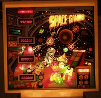 Image # 36221: Space Gambler Illuminated Backglass