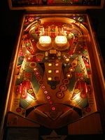 Image # 36222: Space Gambler Illuminated Playfield