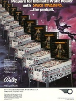 Image # 4104: Space Invaders Flyer, Back