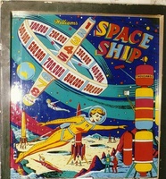Image # 2151: Space Ship Backglass