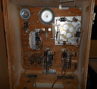 Image # 53152: Space Ship Inside Backbox 
(Serial number 57804.)