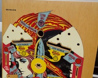 Image # 53733: Space Walk Upper Blank Playfield 
(This playfield was identified to us as New Old Stock.)