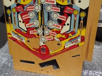 Image # 53735: Space Walk Lower Blank Playfield 
(This playfield was identified to us as New Old Stock.)