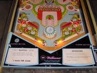 Image # 32921: Spanish Eyes Illuminated Lower Playfield