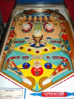 Image # 38078: Spin Wheel Sample Game - Playfield 
(Serial number 01023 S.)