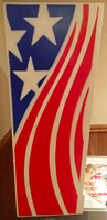 Image # 74922: Spirit of 76 Sample Game - Backbox - Left 
(Serial number 01267 S.)