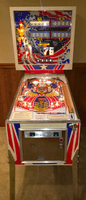 Image # 74925: Spirit of 76 Sample Game - Cabinet - Front View 
(Serial number 01267 S.)