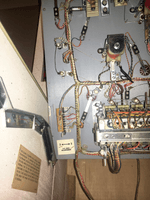 Image # 74930: Spirit of 76 Sample Game - Under Upper Playfield - Detail 
(Serial number 01267 S.)
