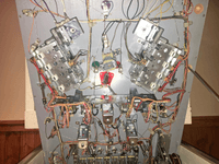 Image # 74932: Spirit of 76 Sample Game - Under Middle Playfield 
(Serial number 01267 S.)