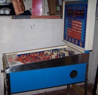 Image # 24202: Spirit of 76 Cabinet - Right 
(The flipper button is missing from this game.)