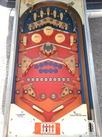 Image # 55707: Spirit of 76 Playfield - Star Rollovers 
(Serial number 00109.)