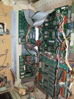 Image # 40300: Split Second Inside Backbox 
(The sound board and voice board are attached to the side of the backbox.)