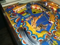 Image # 40288: Split Second Mini-Playfield 
(Both flippers are missing from this mini-playfield.)
