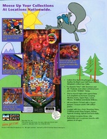 Image # 3241: Adventures of Rocky and Bullwinkle and Friends Flyer, Back