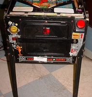 Image # 19686: Adventures of Rocky and Bullwinkle and Friends Black Cabinet Front - 1 Slot