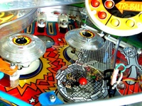 Image # 32131: Adventures of Rocky and Bullwinkle and Friends Playfield - Detail