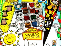 Image # 32133: Adventures of Rocky and Bullwinkle and Friends Playfield Detail