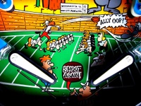 Image # 32135: Adventures of Rocky and Bullwinkle and Friends Playfield - Detail