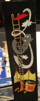 Image # 55000: Adventures of Rocky and Bullwinkle and Friends Black Cabinet Backbox - Right