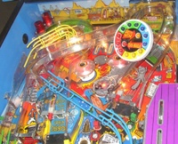 Image # 7934: Adventures of Rocky and Bullwinkle and Friends Upper Playfield