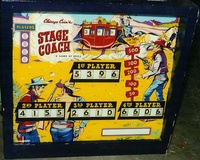 Image # 2216: Stage Coach Backglass