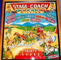 Image # 2219: Stage Coach Backglass