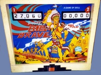 Image # 5598: Big Brave Backglass