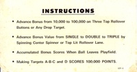 Image # 50619: Star Action Instruction Card - Novelty