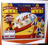 Image # 2225: Star-Jet Backglass