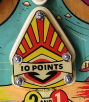 Image # 40820: Star-Jet Center Target Plastic 
(Serial number 1115.)