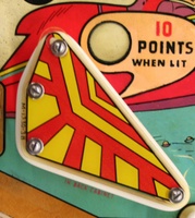 Image # 40824: Star-Jet Left Slingshot Plastic 
(Serial number 1115.)
