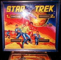 Image # 5455: Star Trek Early Production Backglass