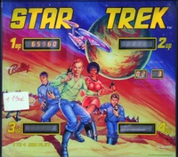 Image # 45265: Star Trek Early Production Backglass