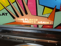 Image # 79815: Stardust Illuminated Backglass - Same Player Shoots Again