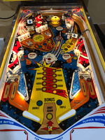 Image # 78722: Stars Early Production - Illuminated Playfield 
(Serial number 1201.)