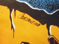 Image # 31671: Stellar Wars Artist Signature on Playfield 
(Signature is located a few inches above the left slingshot.)