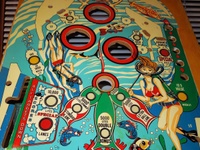 Image # 62107: Stingray Unused Playfield - Middle