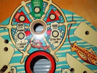Image # 62110: Stingray Unused Playfield - Detail