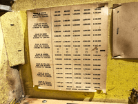 Image # 77599: Aerobatics Inside Backbox - Point Score Adjustment Chart 
(Serial number 0273.)