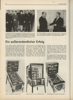 Image # 22514: Student Prince German Press Release 
(From the German operator magazine Automaten Markt, September 1968.)