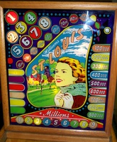 Image # 15707: St. Louis Backglass with Lited Skill Score