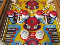 Image # 57741: Summer Time Middle Playfield 
(The round pop bumpers bodies and skirts are reproduction.)